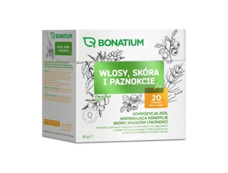 Bonatium Chá de ervas para cabelo, pele e unhas 20 unidades Md1