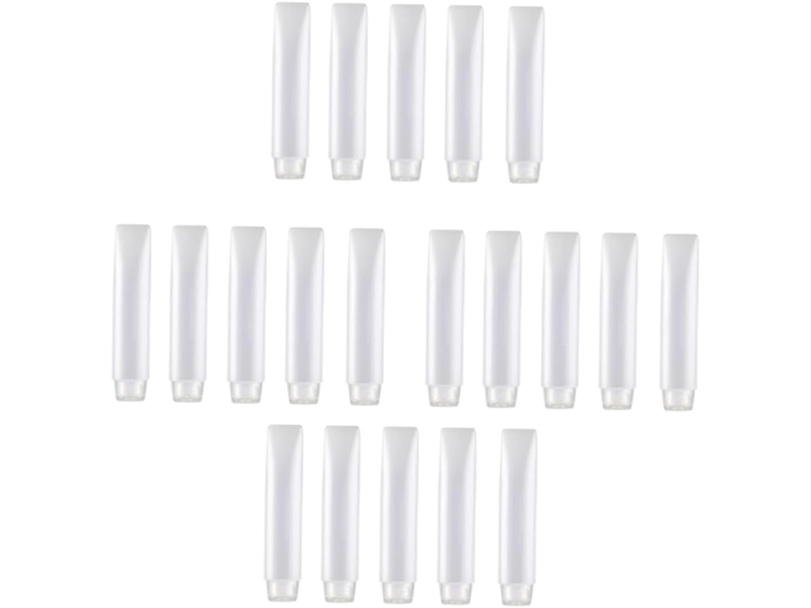 De 20 Frascos Plásticos Para Viagem, Ideais Para Loção E Cosméticos.