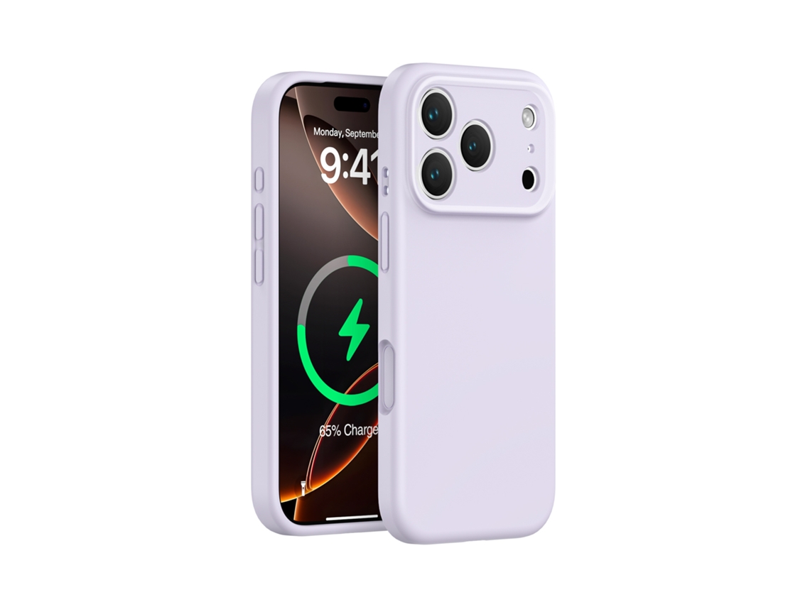 (roxo, Iphone 16 Plus) Capa Magnética De Silicone Líquido Para Iphone, Cobertura Total Com Aberturas Precisas E Botões Integrados.