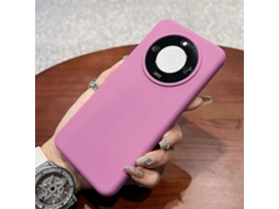 Capa Tkdaddy Para Honor X60 5g De Silicone Líquido Suave À Pele Capa Para Pc Roxa