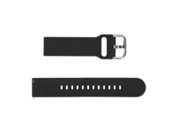 Pulseira de Silicone 20mm para Smartwatch Amazfit Gts 3 Gts 2 Bip S Bip U Preto | S/MARCA