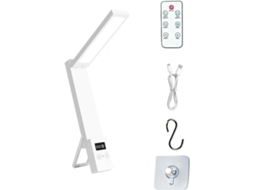Luminária de Mesa Dobrável E Recarregável Com Controle Remoto