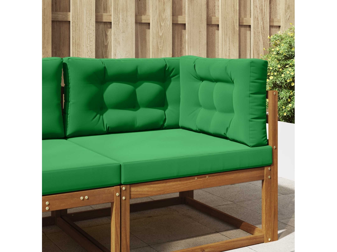 Vidaxl Almofada Para Sofá Externo Poliéster Verde 80 X 80 Cm