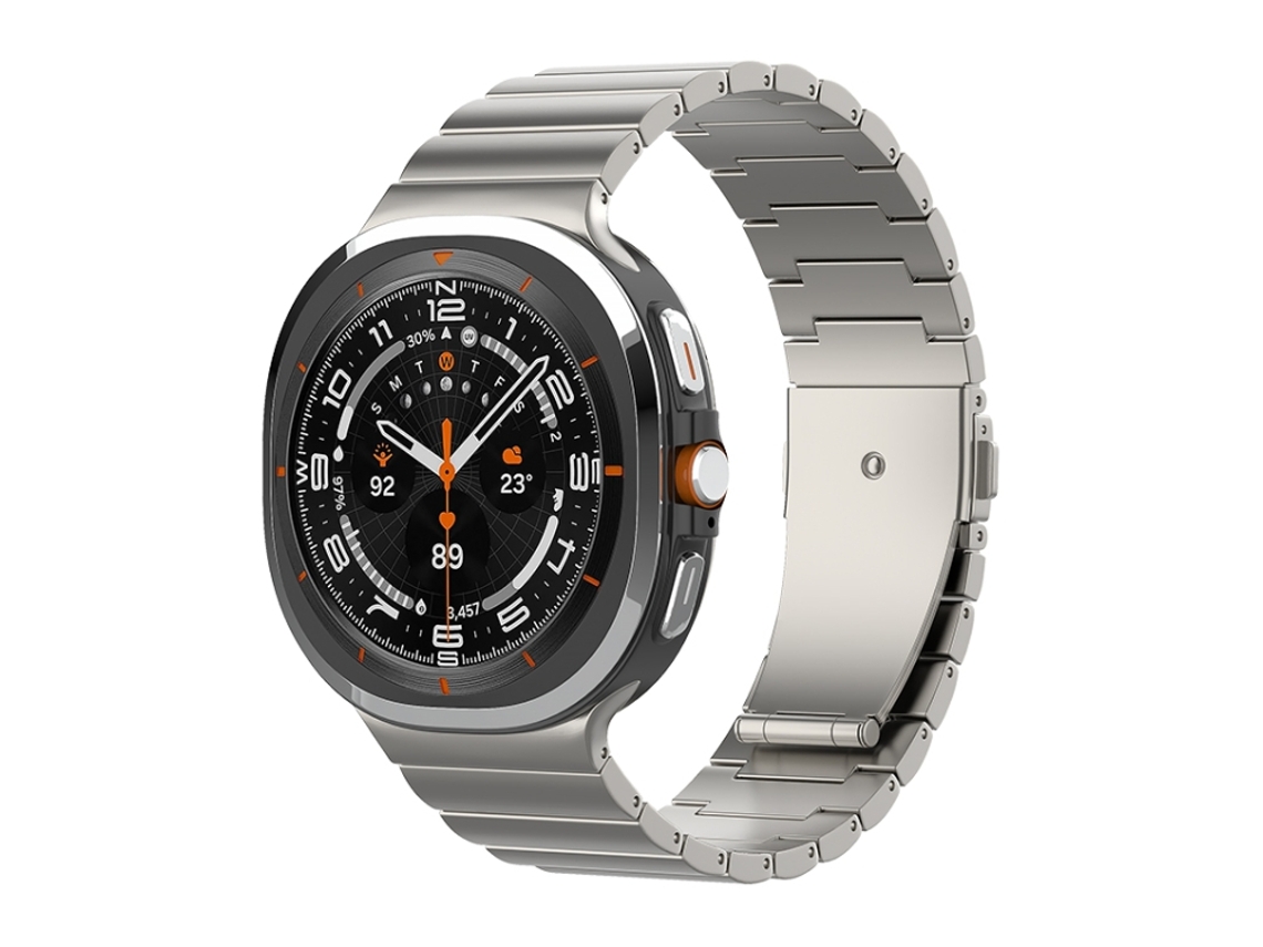 Bracelete Titânio com Fivela Plana para Samsung Galaxy Watch Ultra XIAOMOYU (47mm)