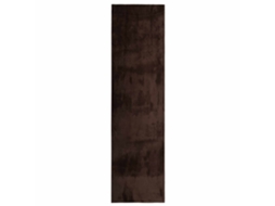 Conjunto 1 Tapete Moderno Vidaxl Castanho Poliéster (750 X 80 Cm)