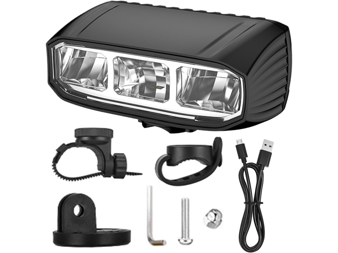 Luz Dianteira Para Bicicleta, À Prova D'água, Ultrabrilhante E