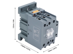 Laxiscreed Contator Ac 50a Para Alta Condutividade Elétrica E Conexão Segura