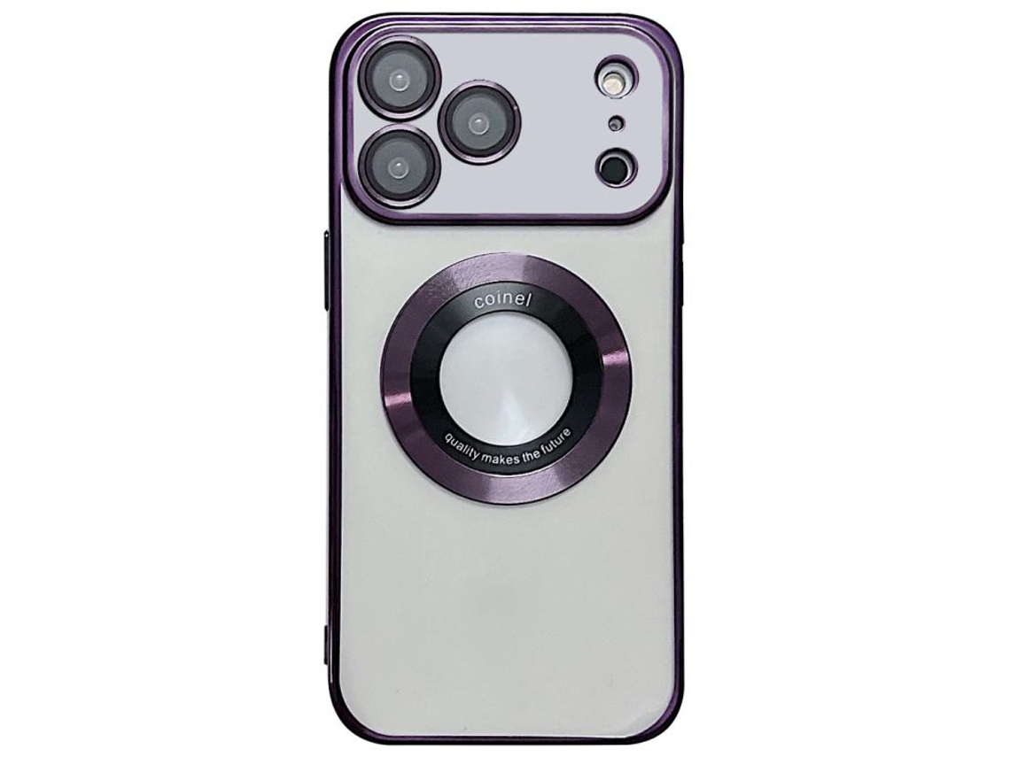 Capa De Tpu Para Iphone 17 Pro - Revestimento Eletroplástico - Magsafe
