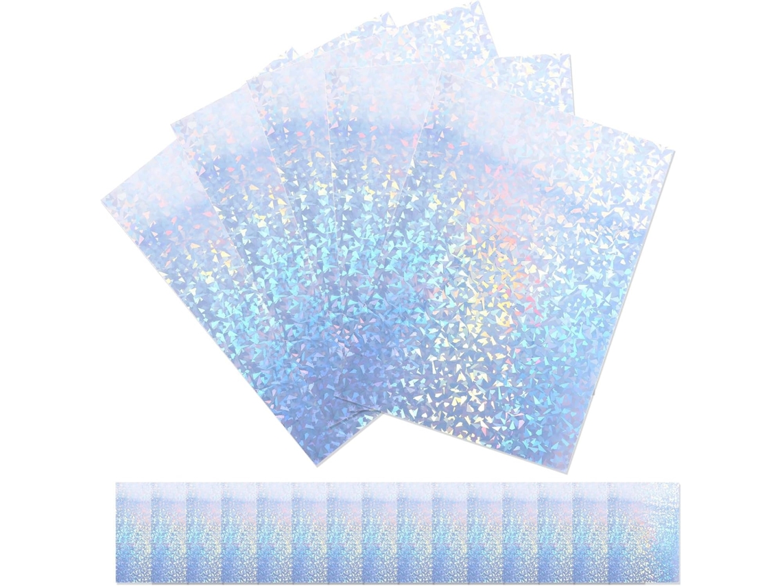 Folhas De Papel Adesivo Holográfico Imprimível Eringogo, 20 Adesivos Autoadesivos Para Impressoras A Laser E Jato De