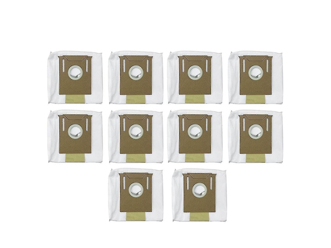 Conjunto De 10 Sacos Para Aspirador Pó Ecovacs Deebot T8/t9 Tuotuo