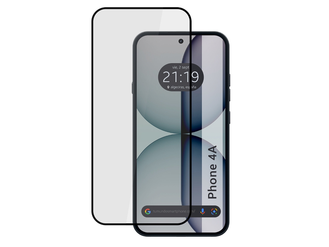 Película Tumundosmartphone Protetora De Ecrã De Vidro Temperado 5d Com Cola Total Para Nothing Phone 4a 5g