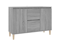 Sideboard, Sideboards Vidaxl Cinzeto Madeira Processada (n/a)