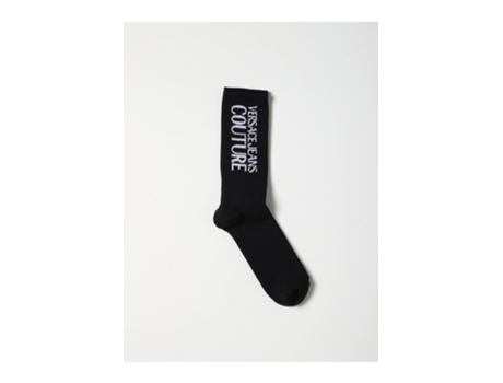 Meia VERSACE JEANS Algodão Homem (39/42 - Preto)