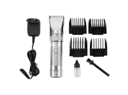 Tesoura de cabelo elétrica profissional sem fio 2026 para homens e meninos, aparador de cabelo e barbeiro.