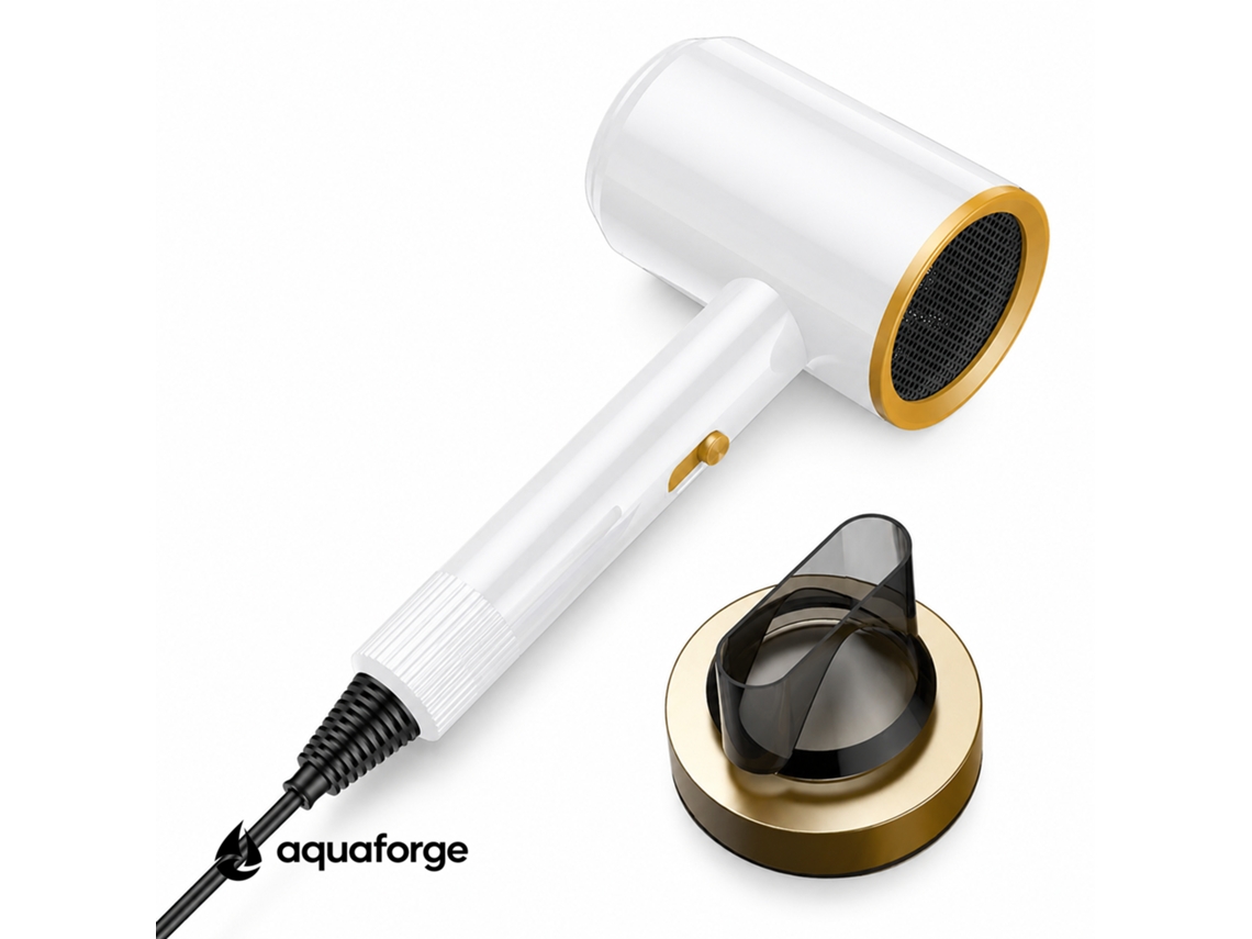 Secador De Cabelo Iónico Com Difusor Para Viagem