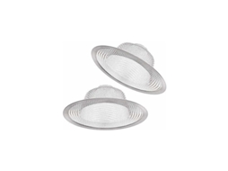 Conjunto De 2 Coadores De Pia Em Aço Inoxidável, Com Malha Fina De Metal Para Cozinha