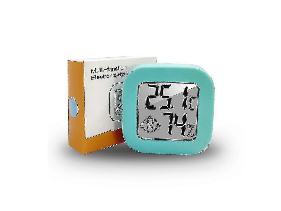 Mini Termômetro E Higrômetro Digital Lcd Para Ambientes Internos Com Sensor