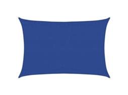 Para sol Estilo Vela Retangular 160 G/m² 3,5x5 M Pead Azul MAISON EXCLUSIVE