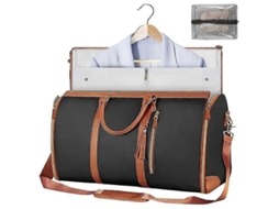 Bolsa de Viagem AQUAFORGE portátil, couro PU, impermeável, para mulheres