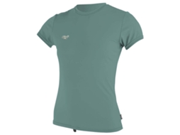 Camiseta Manga Curta Surf Menina Premium Skins Verde 14 Yearso´Neill Wetsuits