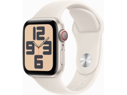 APPLE Watch SE GPS + Cellular 40mm Alumínio Luz das Estrelas com Bracelete Desportiva Luz das Estrelas (Tamanho: S/M)