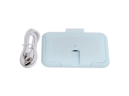 Aquecedor Portátil de Toalhitas para Bebés com Temperatura Constante, Ideal para Casa e Carro LAXISCREED (azul)
