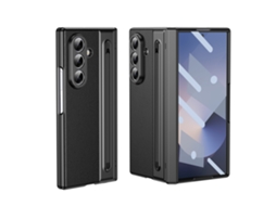 Capa Para Samsung Galaxy Z Fold8 Ultra, Capa Protetora De Película Temperada Tudo Em Um Gertiz (preto)