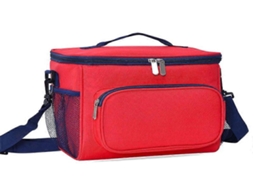 Lurelia Bolsa Térmica Para Almoço, Em Tecido Oxford, 1 Compartimentos, À Prova De Fugas, Reutilizável, Fácil De Limpar, Grande Capacidade