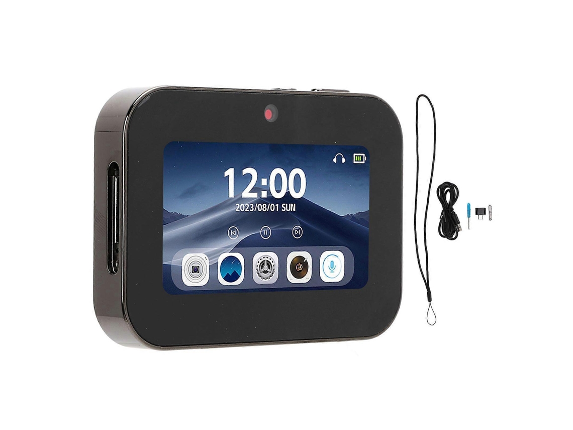 Câmara Digital 4k Compacta Com Ecrã Tátil De 3 Polegadas, 64mp, Grande Angular De 120 Graus E Bateria De 3600mah
