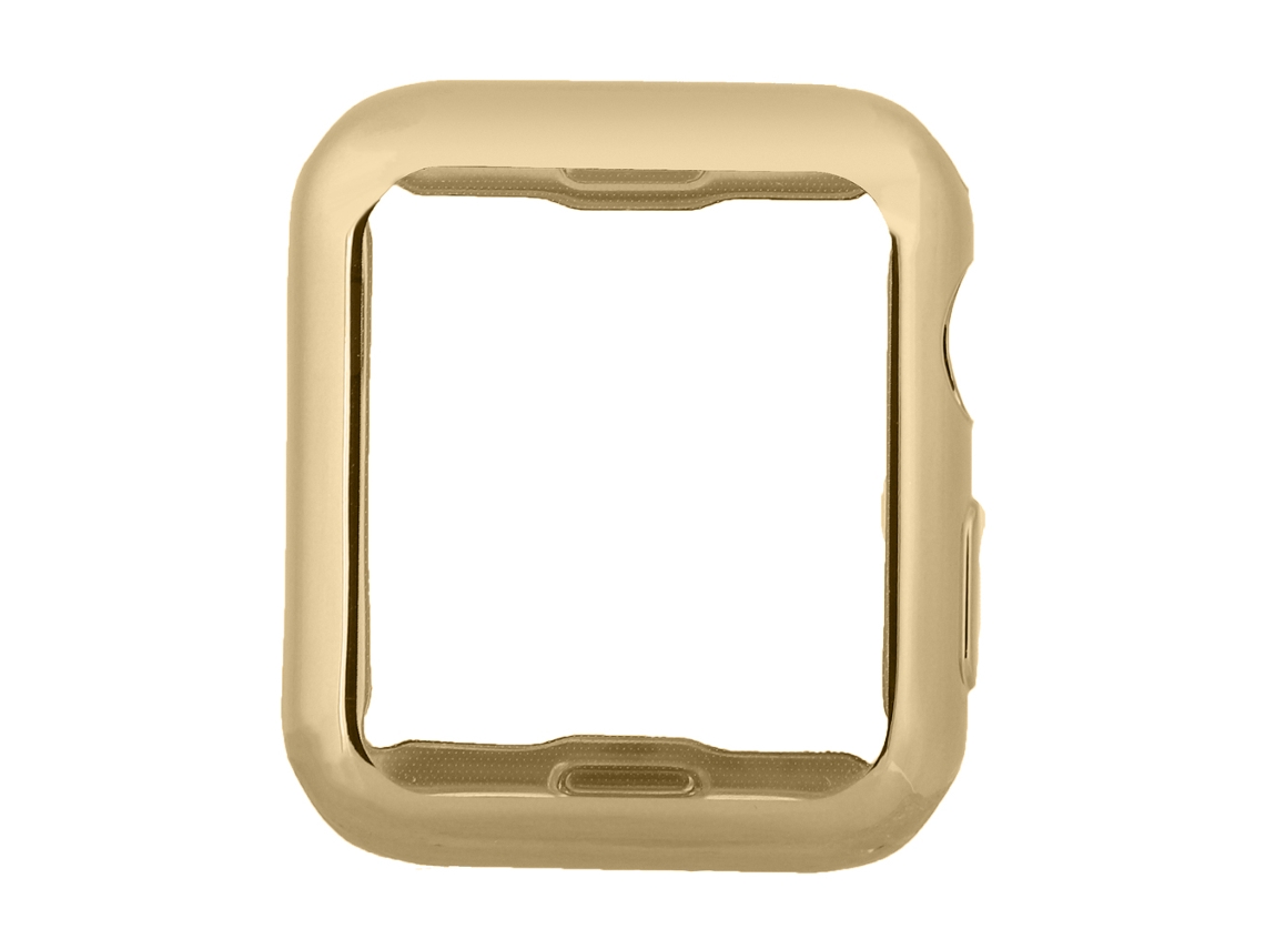 Capa Protetora Apple Watch Series 3 42mm Dourada EOOCOO