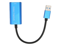 Tarjeta de Captura de Vídeo USB 3.0 4K HDMI para Streaming, Jogos, Transmissões ao Vivo, Ensino ou Videoconferências, 1080p 60fps, S/MARCA