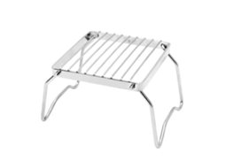 Churrasqueira Portátil Dobrável Em Aço Inoxidável Para Churrasco A Carvão, Ideal Para Camping, Piquenique E Trilhas Ao Ar Livre.