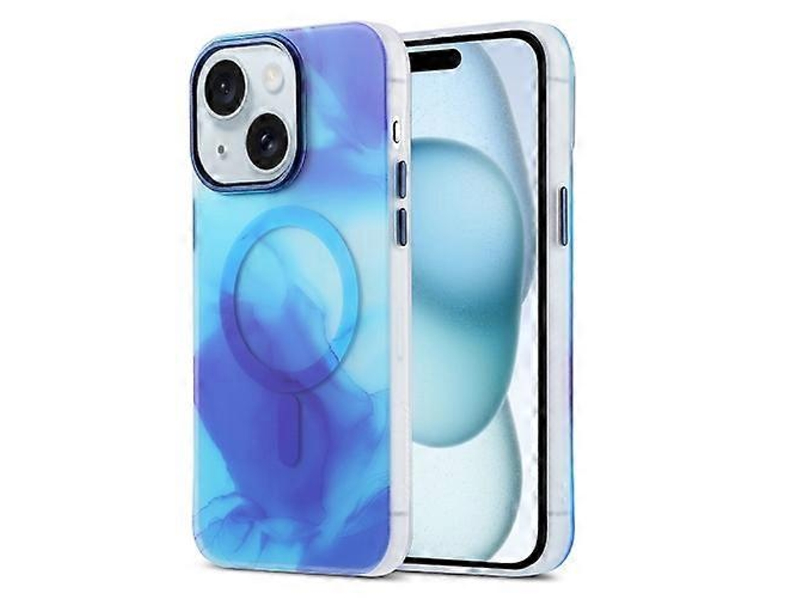 Capa Magsafe Com Tinta Magnética Para Iphone 15