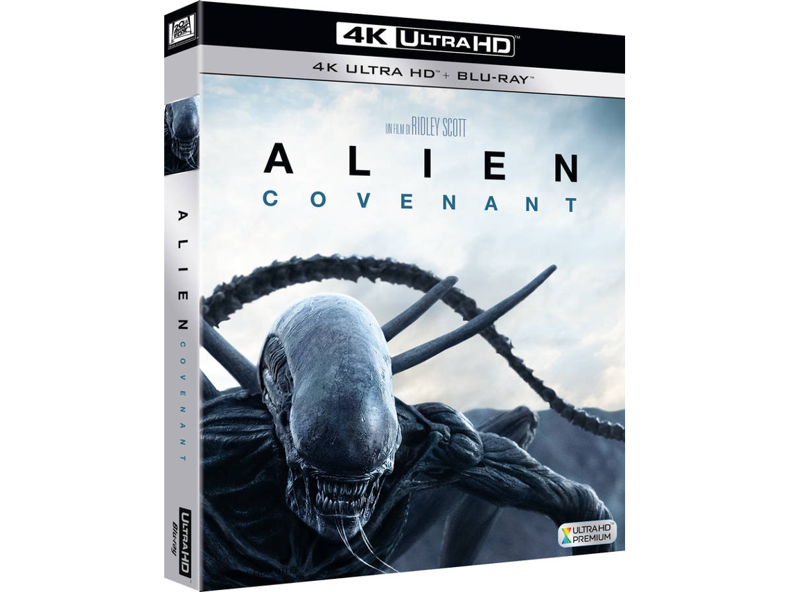 Blu-Ray 4K Alien: Covenant Inglês, Italiano
