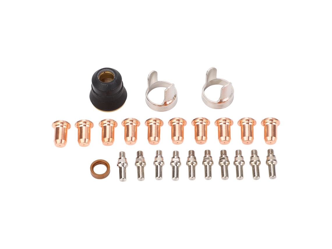 Kit De Ponta, Eletrodo E Bocal Para Cortadora De Plasma Yeswelder Cut 55ds Pro Cut 65ds Ipt40