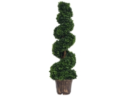 Planta Artificial Buxo Espiral Verde 120cm C/ Vaso. Ge