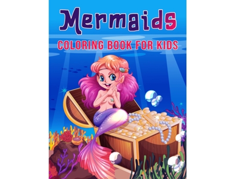 Livro Mermaids Coloring Book For Kids De Deeasy Books (inglês)