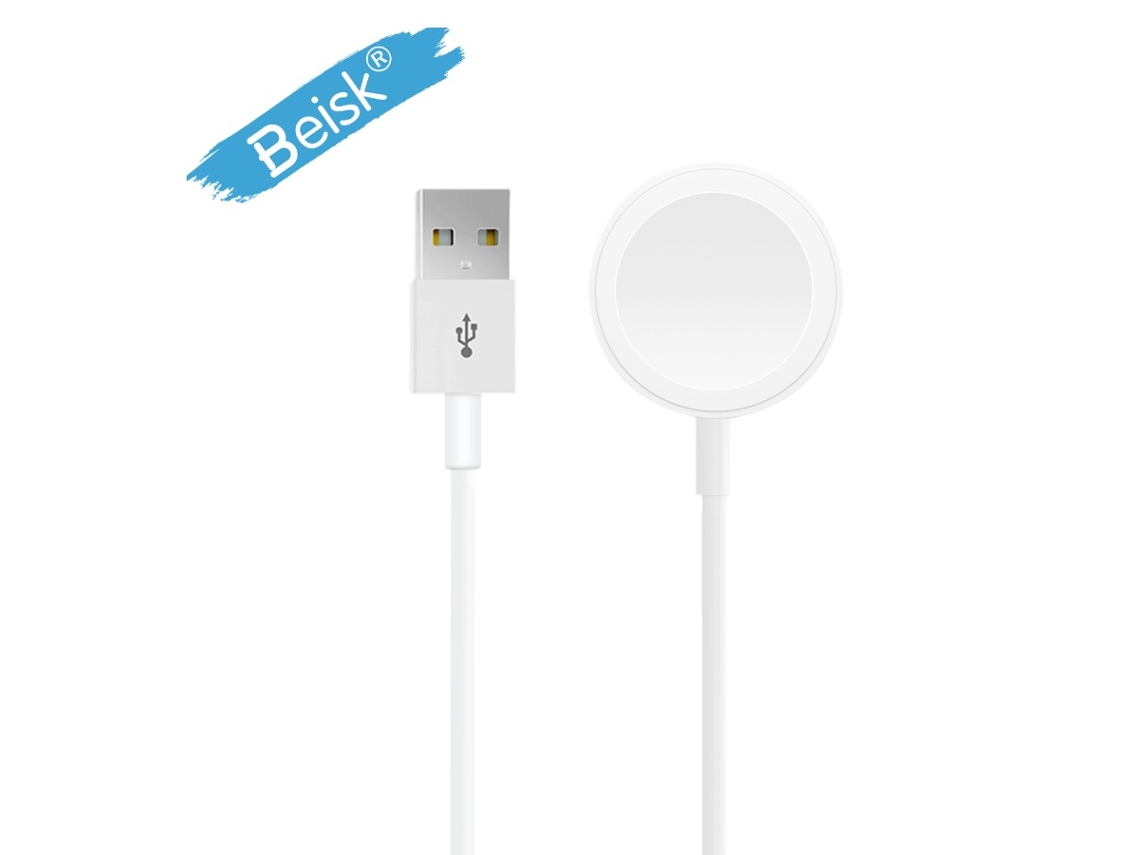 Cabo De Carregamento Magnético Beisk Para Apple Watch Carregamento Rápido Conveniente, Projetado Para Apple Watch, Carregamento Estável