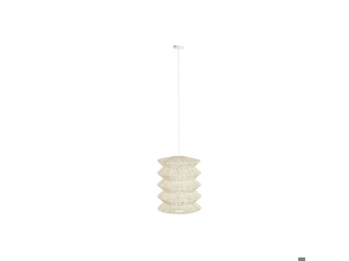 Dkd Home Decor Luminária Pendente Ferro 40x40x54 cm Castanho E27 50w