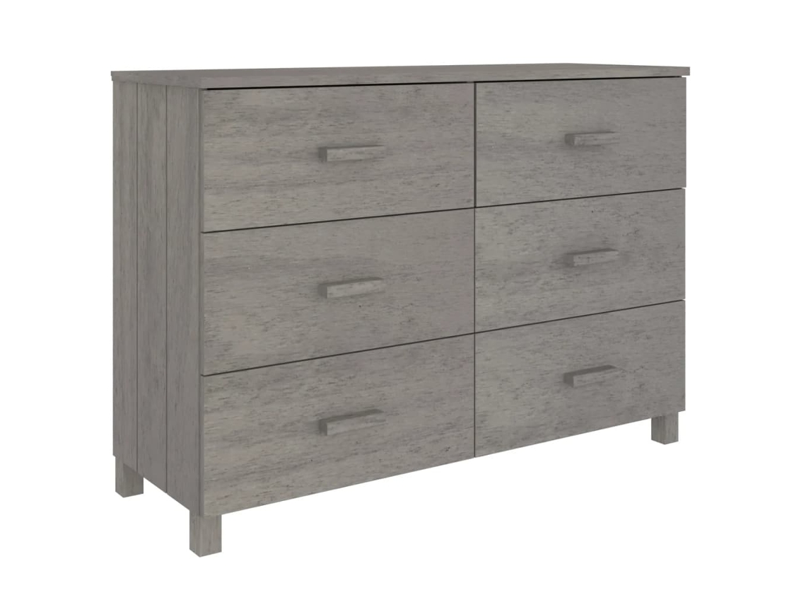 Sideboard, Sideboards Vidaxl Cinzeto Madeira De Pinho (n/a)