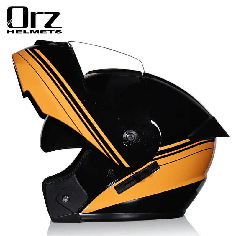 (m) Capacete Flip Para Motocicleta Com Certificação Dot Mais Recente E Viseira Integrada.