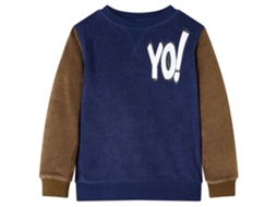 Sweatshirt Para Criança Azul-marinho Escuro 92