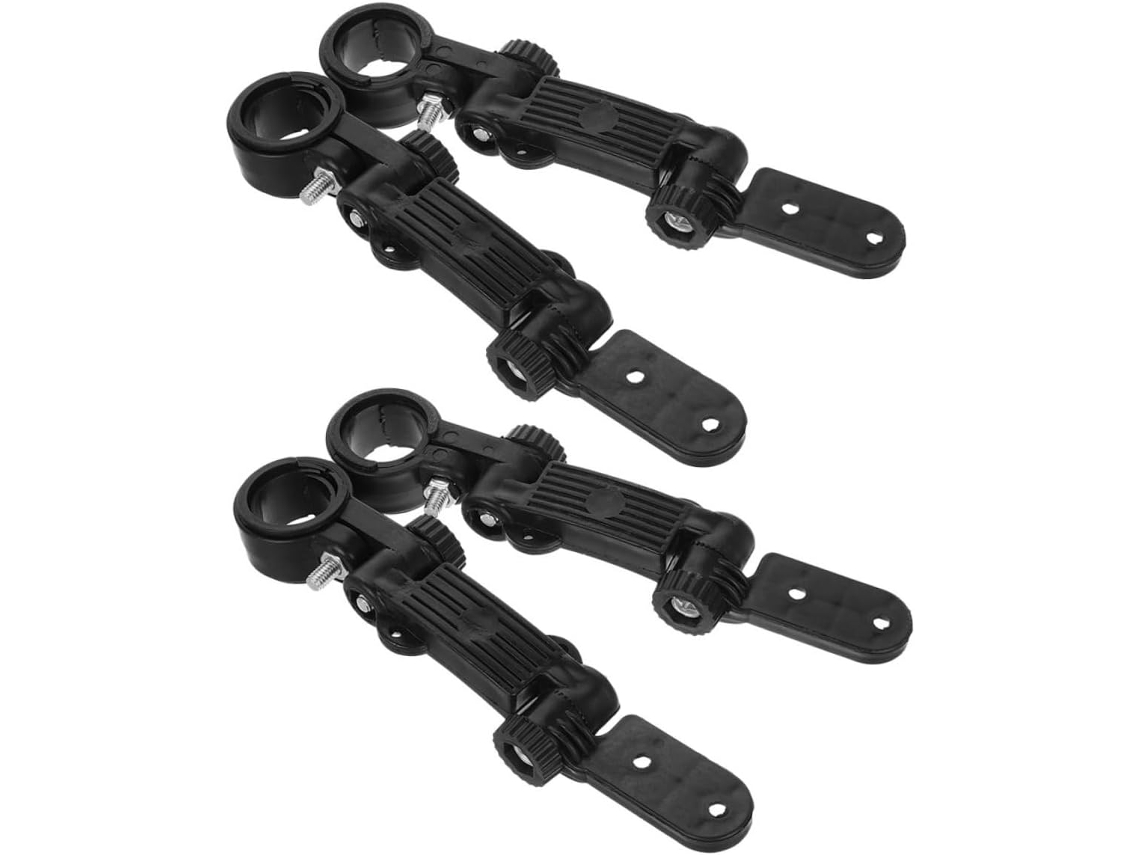 Conjunto De 4 Presilhas Pretas De Plástico Para Para-lama Traseiro De Bicicletas, Compatíveis Com Bicicletas De Montanha E Bicicletas Comuns.
