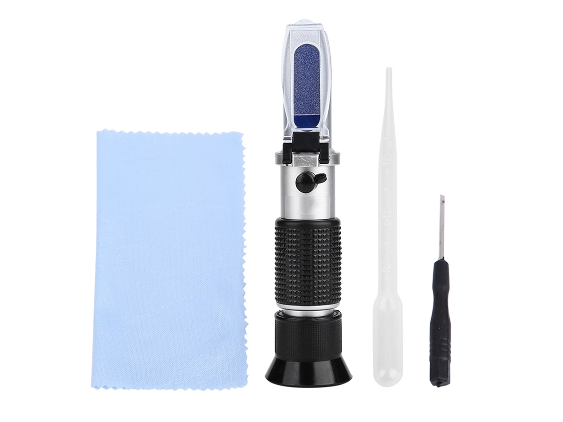 Refractômetro Anticongelante Automotivo Atc Testador De Bateria Glicol