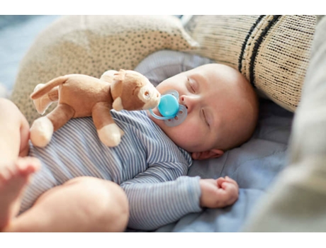 Chupeta PHILIPS  Macaco Ultra Soft (0-6 m, Azul)