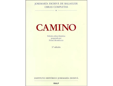 Livro Camino. Edición Crítico-Histórica de Pedro Rodríguez (Espanhol)