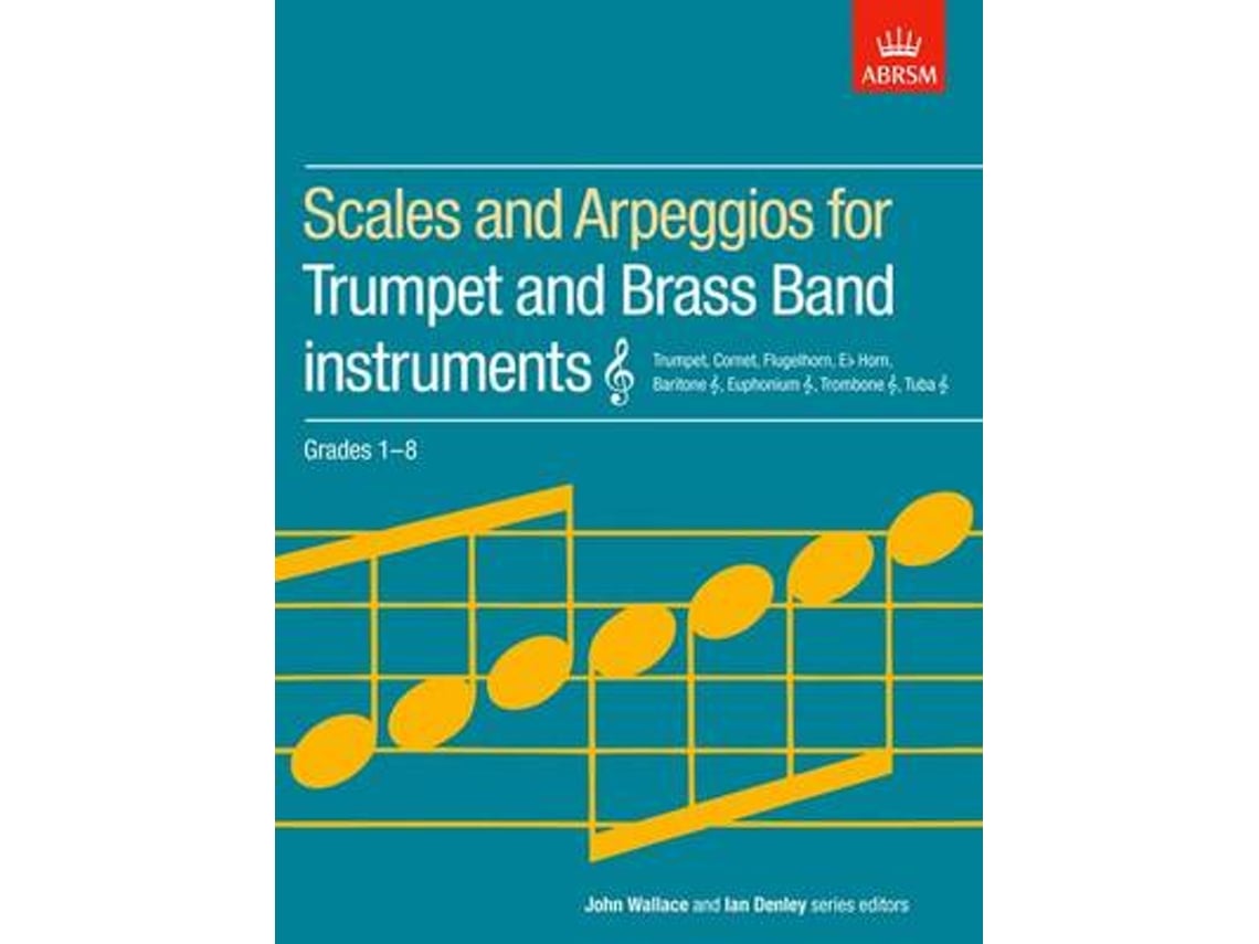 Livro scales and arpeggios for trumpet and brass band instruments