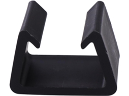 Inoomp Presilhas para Cadeiras de Rattan Preto, Kit de 4 Peças, 4,25cm Fixadores de Móveis para Casa, Escritório e CHABERLU