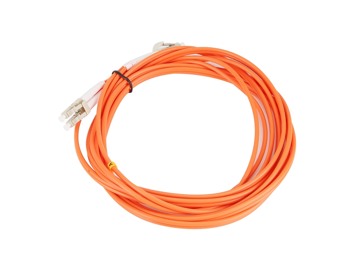 Cabo De Fibra Óptica Monomodo Lc De 3 Metros Para Rede De Conexão Aquaforge (9,8 Pés)