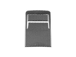 Painel De Acabamento Em Fibra De Carbono Para Porta-copos Da Fileira Traseira Do Subaru Impreza 2009, 2010 E 2011 - Acessórios Internos_yua